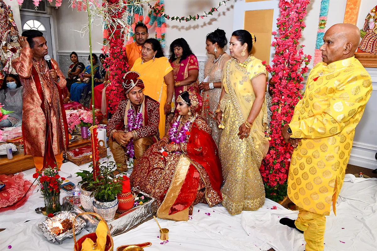 Guyanese Hindu Vivah ceremony in Houston