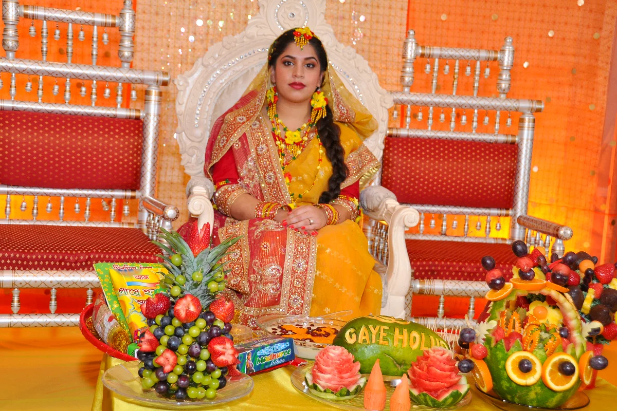 Bangladeshi Gaye Holud celebration in Houston
