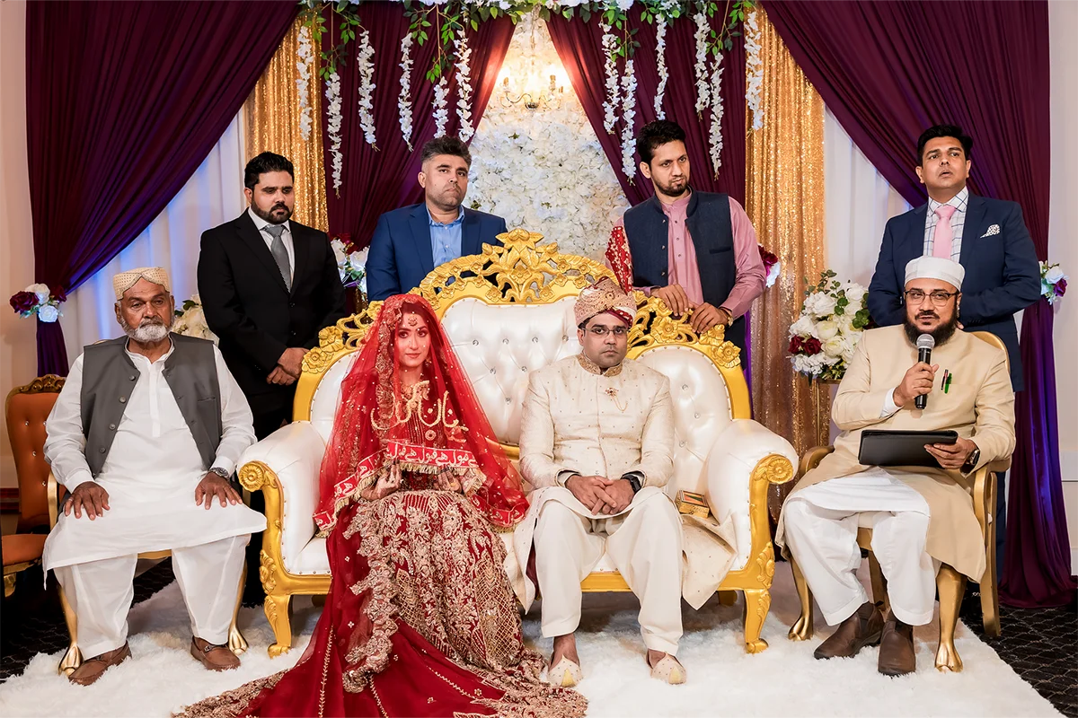 Pakistani Muslim Nikah ceremony in Houston