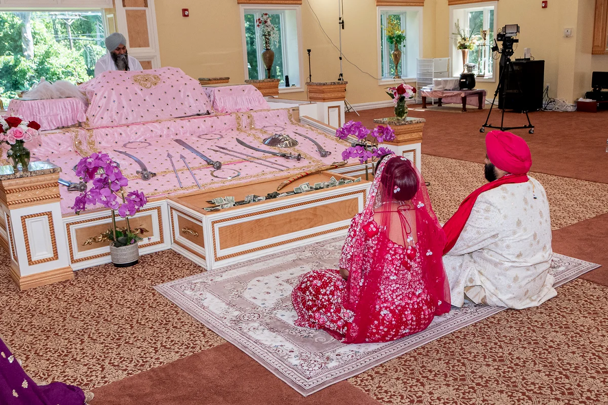 Punjabi Sikh Anand Karaj ceremony in Houston