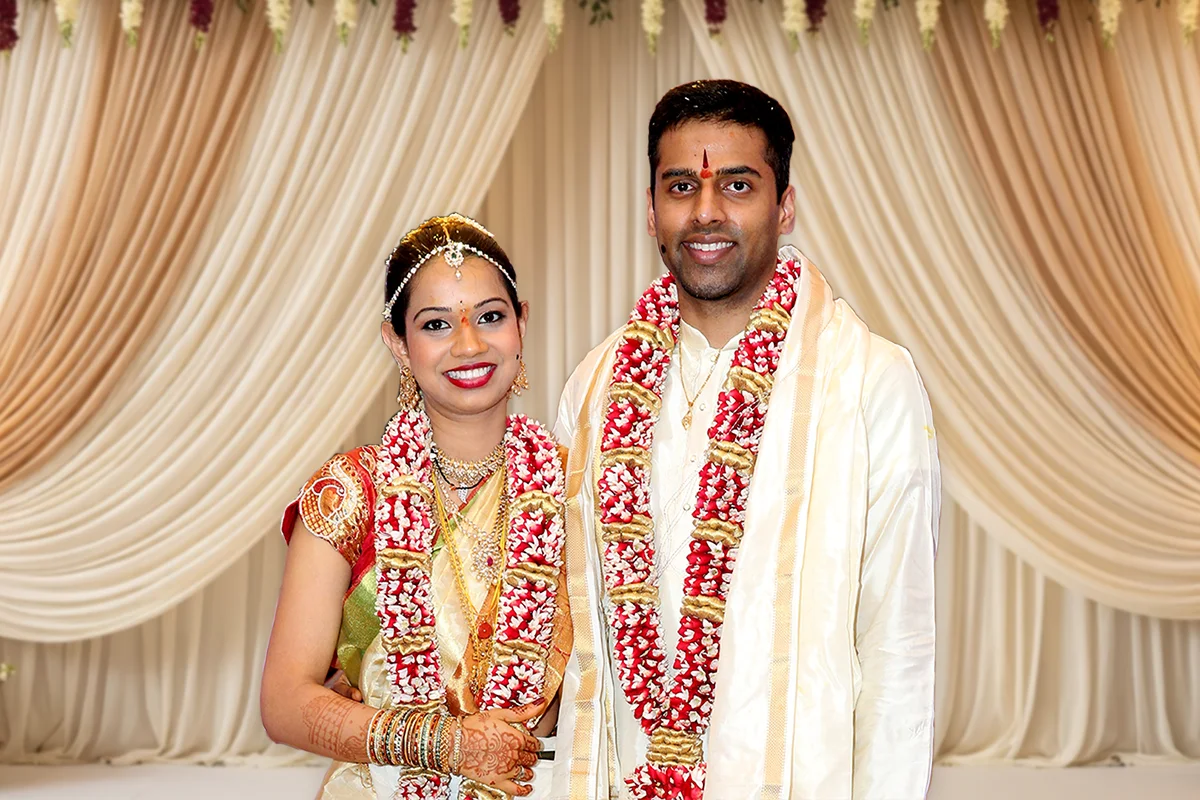 South Indian Hindu wedding ritual in Houston