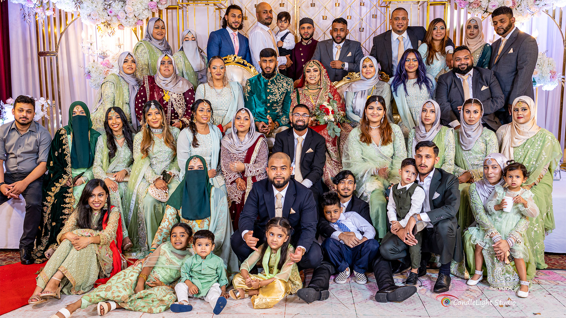 Fahmida and Masum Bangladeshi Muslim Nikah wedding film poster in Houston